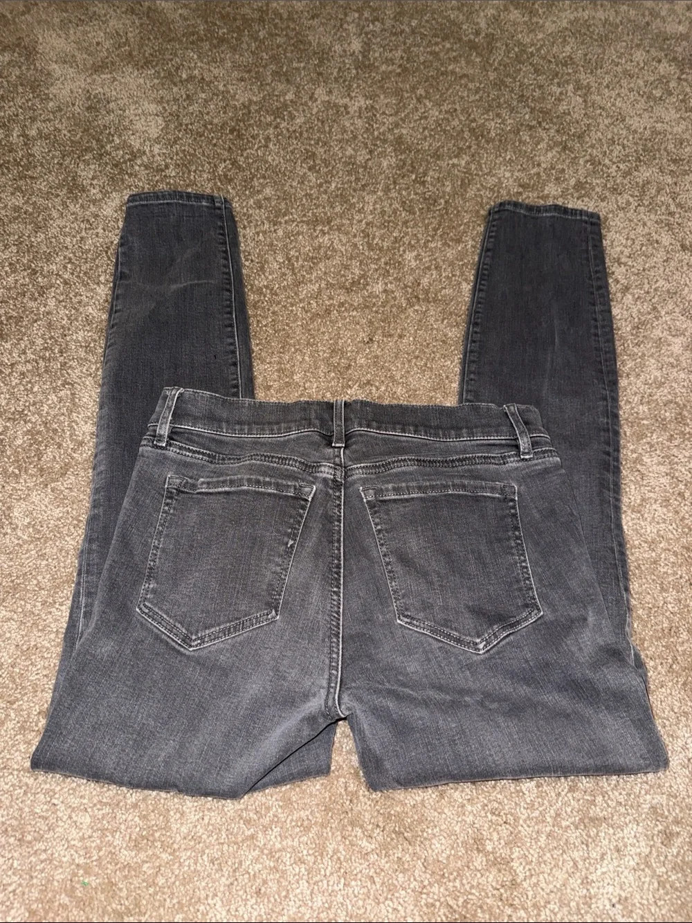 Anne Taylor Loft Modern Skinny Jeans in Gray Size 4/27